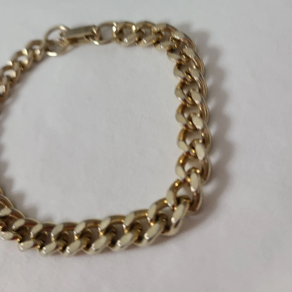 Goldtone Link Bracelet